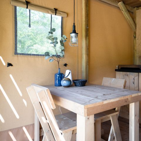 Canvas and wooden tent 2 persons - North Star