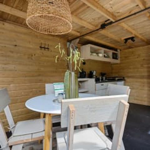 CANVAS AND WOOD TENT 4 people - Hydra safari tent