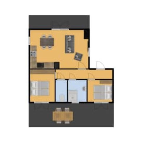 Bungalow 4 persons - Bungalow Vega
