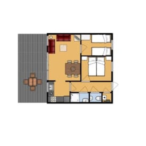 Bungalow 4 persons - the Optimist