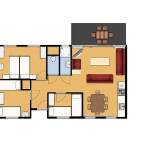 Bungalow 6 persons - the Falcon
