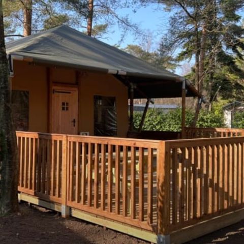 CANVAS AND WOOD TENT 6 people - Lommerlust