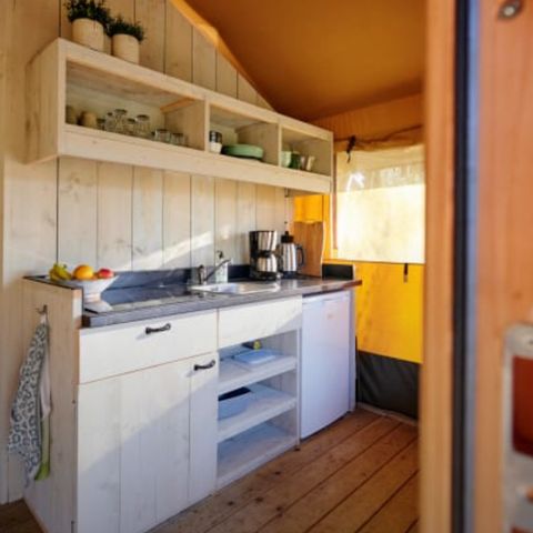 CANVAS AND WOOD TENT 6 people - Lommerlust