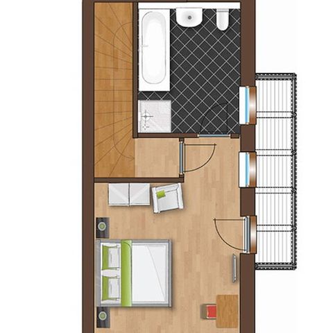 APARTMENT 2 people - Room Altaussee