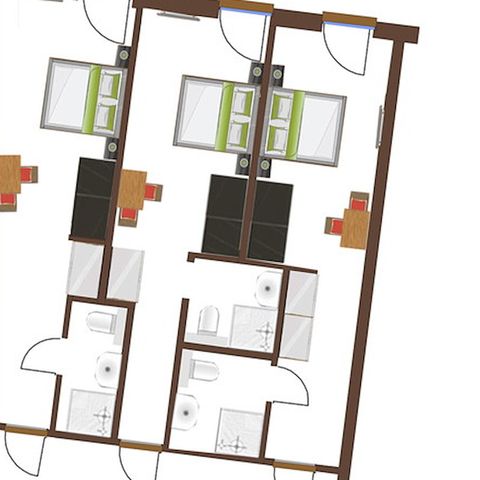 APARTMENT 2 people - Hotel room