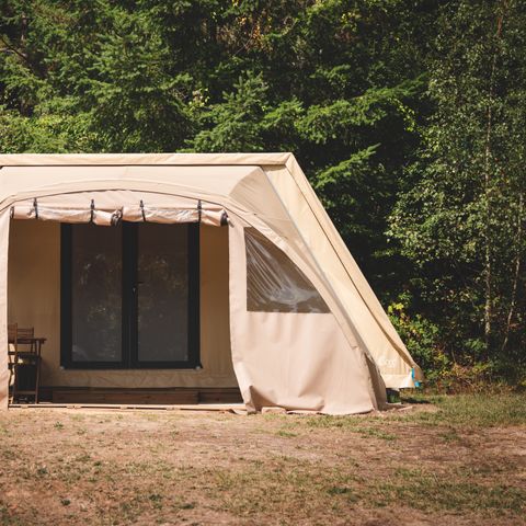 Canvas and wooden tent 4 persons - Coco Sweet