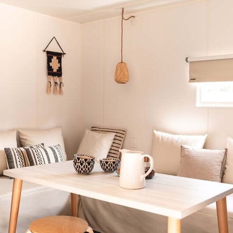 Canvas and wooden tent 4 persons - Coco Sweet