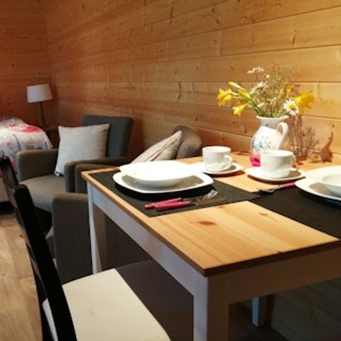 Mobile home 2 persons - Woodlodge max. 2 adults (pet-friendly)