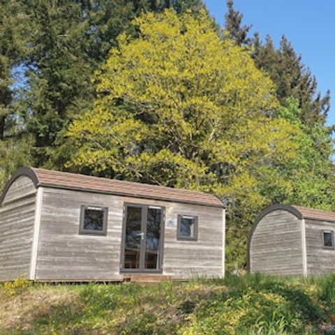 Mobile home 2 persons - Woodlodge max. 2 adults (pet-friendly)