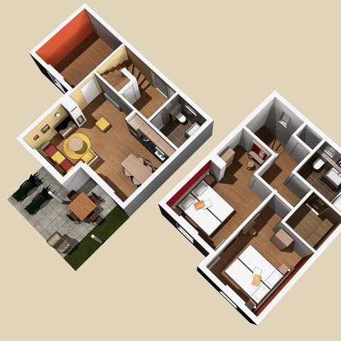 BUNGALOW 4 people - VIP BT490