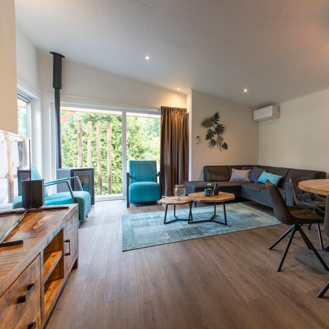 Bungalow 6 persons - Heath Lodge Eco with hot tub and sauna