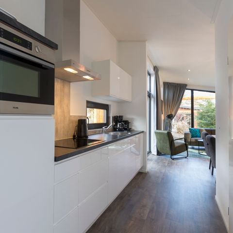 Bungalow 5 persons - Birch Lodge Eco with hot tub and sauna