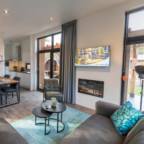 Bungalow 5 persons - Birch Lodge Eco with hot tub and sauna