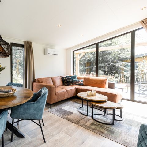Bungalow 4 persons - Birch Lodge Eco with hot tub and sauna
