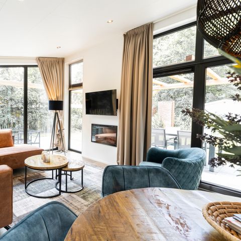 Bungalow 4 persons - Birch Lodge Eco with hot tub and sauna