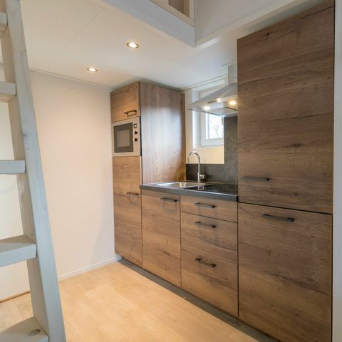 Bungalow 4 persons - Tiny Lodge Eco with hot tub and sauna