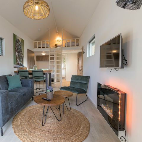 Bungalow 4 persons - Tiny Lodge Eco with hot tub and sauna