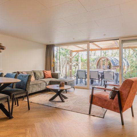 BUNGALOW 6 people - Forest Eco with hot tub and sauna