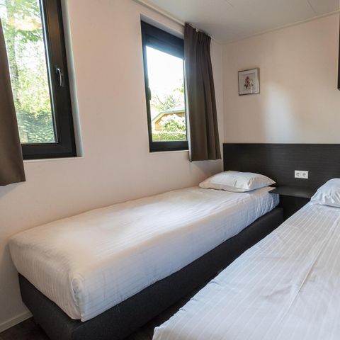 Bungalow 6 persons - Forest Lodge 75 Eco with hot tub