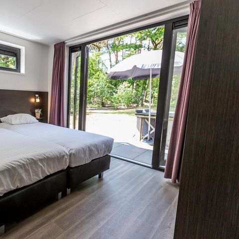 Bungalow 6 persons - Forest Lodge 75 Eco with hot tub