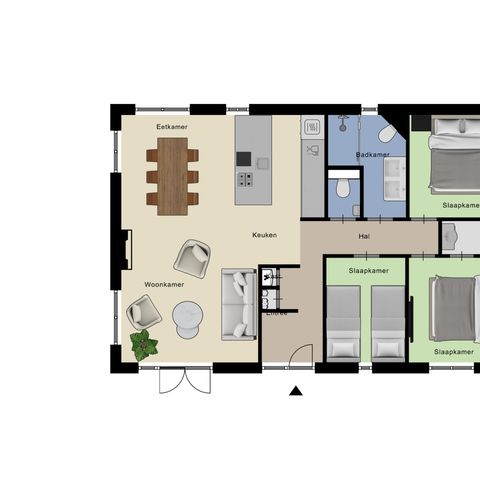 BUNGALOW 6 people - Belvedere