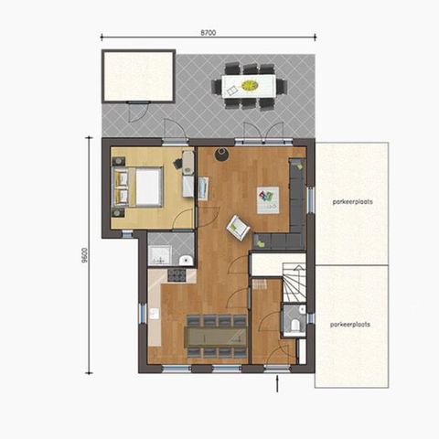 BUNGALOW 8 people - Hofmeester House Comfort with veranda