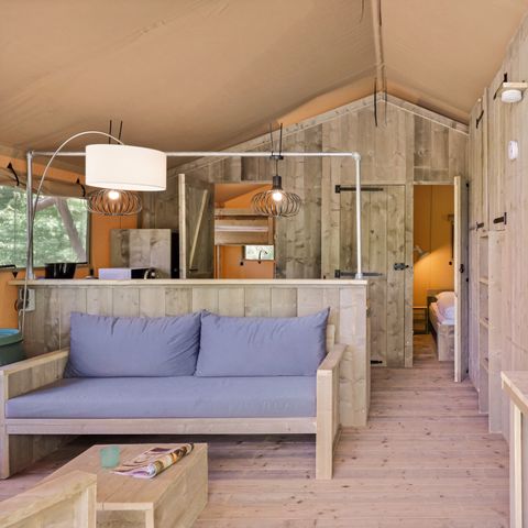 CANVAS AND WOOD TENT 6 people - 6ST