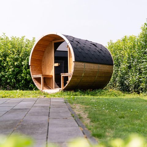 BUNGALOW 6 people - Ravenbosch - Atmosphere Fireplace, Garden House & Sauna