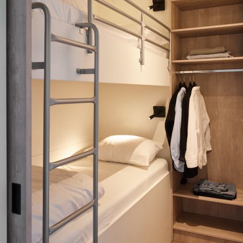 APARTMENT 6 people - Comfort Suite Balcony | 3 bedrooms - 2 double beds - 1 bunk bed