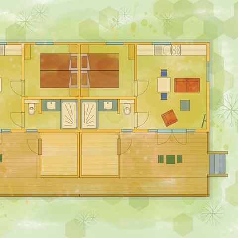 MOBILE HOME 2 people - mobile home/chalet Trout