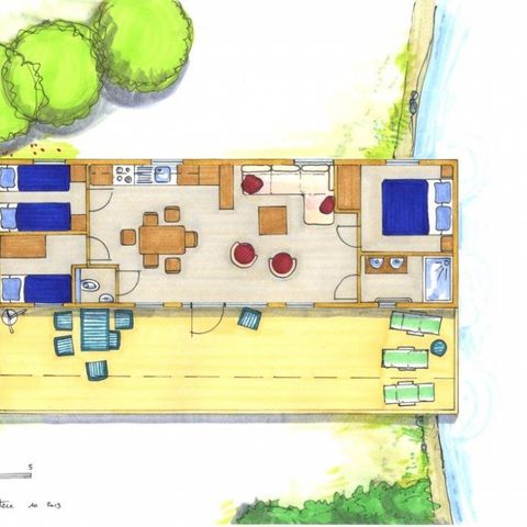 MOBILE HOME 6 people - Carp