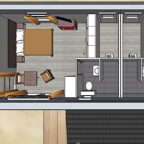 Lodge 2 persons - Comfort (27 m²)