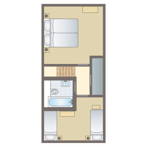 Bungalow 6 persons - 6C2
