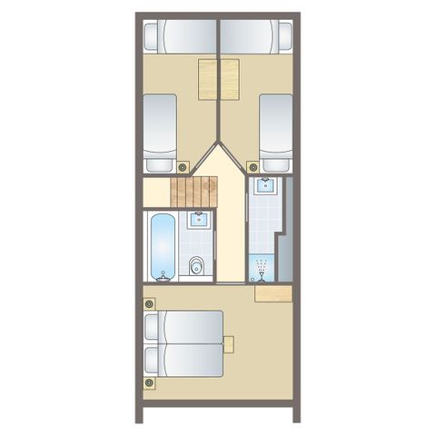 Bungalow 8 persons - 8C2