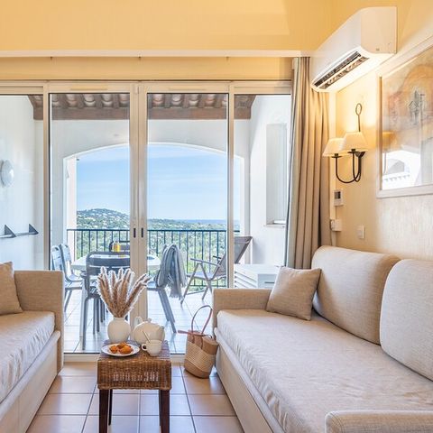 Apartment 6 persons - Flat for 6 people-1 bedroom+1 sleeping area-Terrace or balcony-Sea view-Climatised