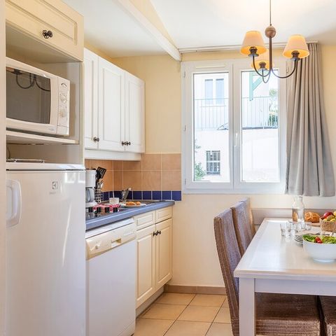 Apartment 6 persons - Flat for 6 people-1 bedroom+1 sleeping area-Terrace or balcony-Sea view-Climatised