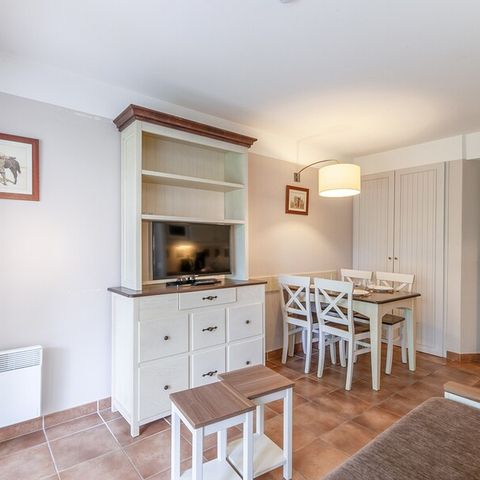 Studio 3 persons - 1 sleeping - Alcove - Terrace or balcony - Garden Level - Quartier de Hameau district