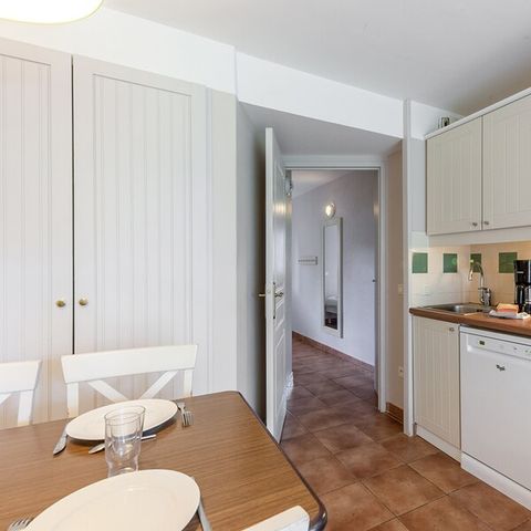 Studio 3 persons - 1 sleeping - Alcove - Terrace or balcony - Garden Level - Quartier de Hameau district