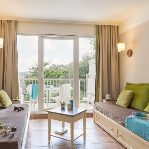 Apartment 6 persons - 1 bedrooms - 1 sleeping - Alcove - Duplex - Terrace or balcony - Quartier de Hameau district