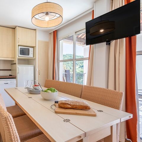 Apartment 6 persons - 1 bedroom - 1 sleeping - Alcove - Terrace