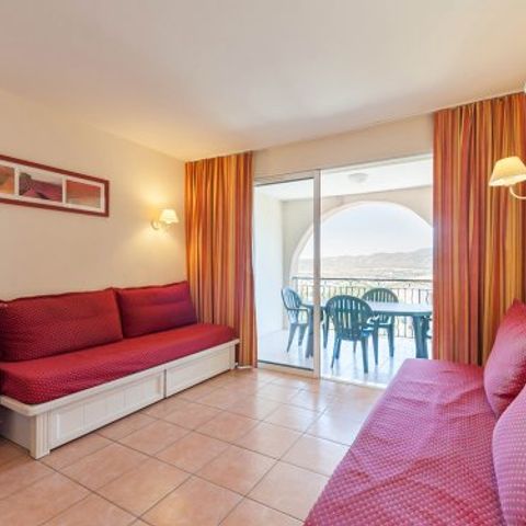 Apartment 5 persons - Flat 5 people - 1 bedroom - Balcony (PO25)