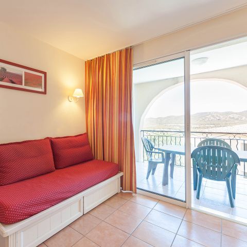 Studio 4 persons - Studio 4 people - 1 sleeping area - Terrace or balcony - Air-conditioned