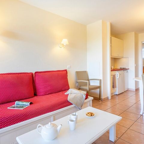 Apartment 6 persons - 1 BEDROOM + 1 SLEEPING AREA - TERRACE OR BALCONY