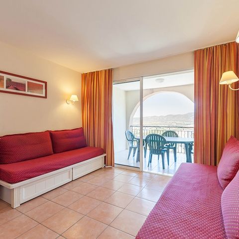 Studio 4 persons - Studio 4 people - 1 sleeping area - Terrace or balcony