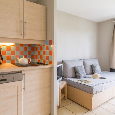 STUDIO 4 people - Studio - 1 sleeping alcove - Terrace or balcony