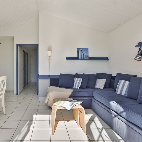 Apartment 6 persons - - 1 bedrooms + 1 sleeping alcove - Terrace or balcony - Village de Golf district
