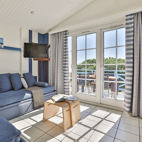Apartment 6 persons - - 1 bedrooms + 1 sleeping alcove - Terrace or balcony - Village de Golf district
