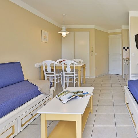 Studio 4 persons - - 1 coin nuit - Terrace - Quartier Domaine de Moulin