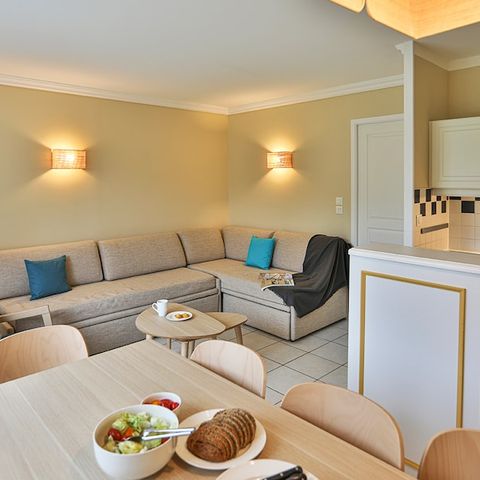 House 8 persons - 2 bedrooms + sleeping area - Terrace - Duplex - Domaine du Moulin - Renovated