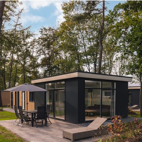 Lodge 5 persons - Cube with sauna